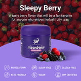 MoonBrew Sleepy Berry, ingredientes clave que apoyan la calma y el bienestar digestivo
