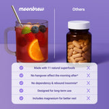 MoonBrew Sleepy Berry, opción sin melatonina para una relajación sin somnolencia matutina