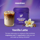 MoonBrew taza bebida vainilla nocturna, sabor indulgente sin cafeína