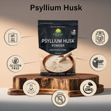 Moonee Naturals Polvo Psyllium fibra para regularidad diaria