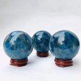 Moonlightcrystal esfera azul para iluminación suave y atmósfera tranquila.