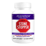 Moonstone Stone Stopper Capsules en bote, apoyo para la salud renal
