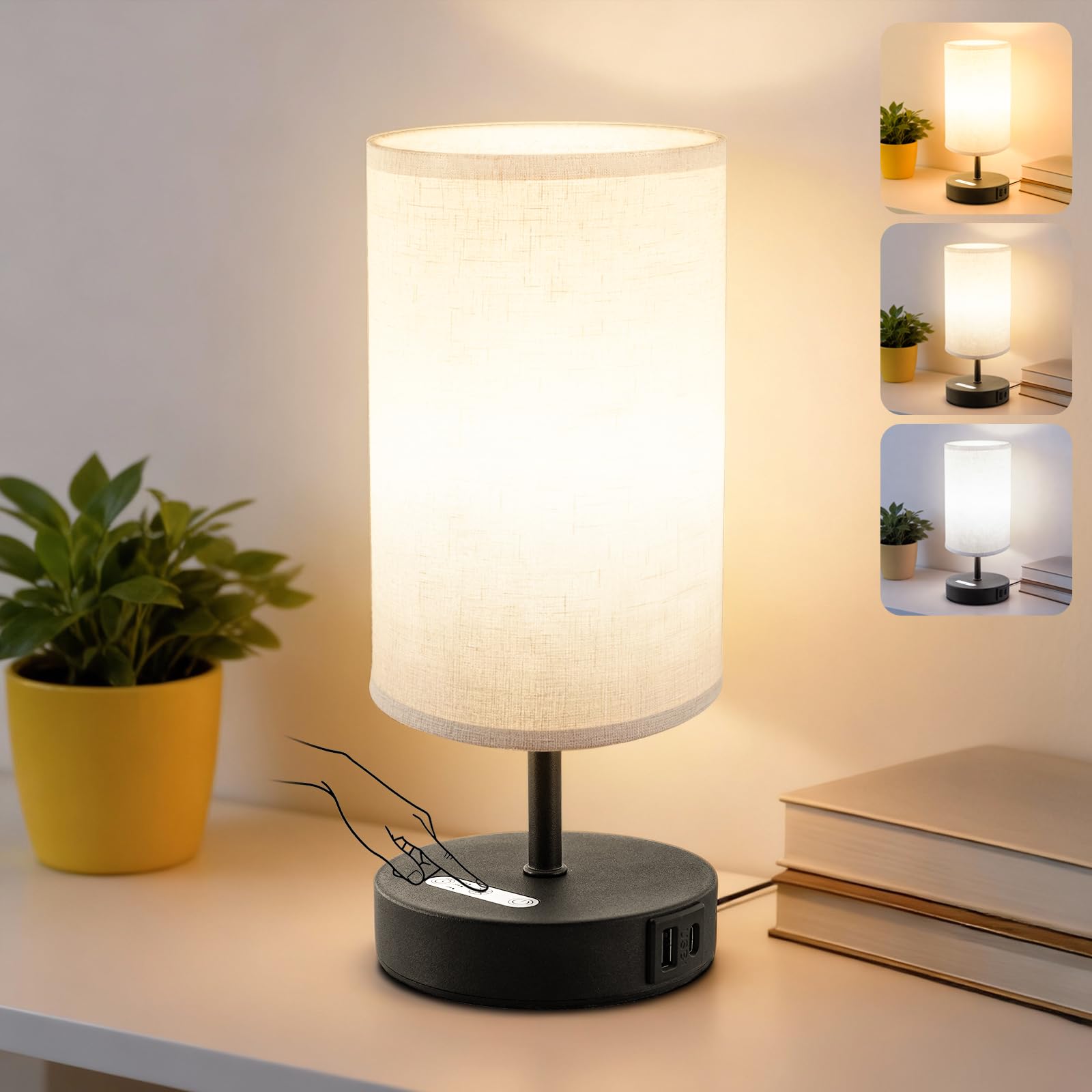 Moragin lámpara terapia con control remoto para ajustar brillo y mejorar el ánimo matutino
