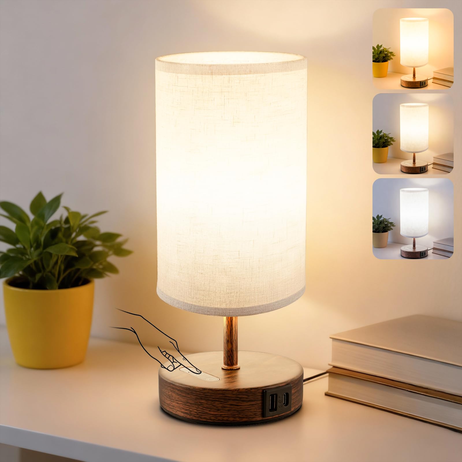 Moragin Lámpara: brillo 360° para iluminar toda la habitación.