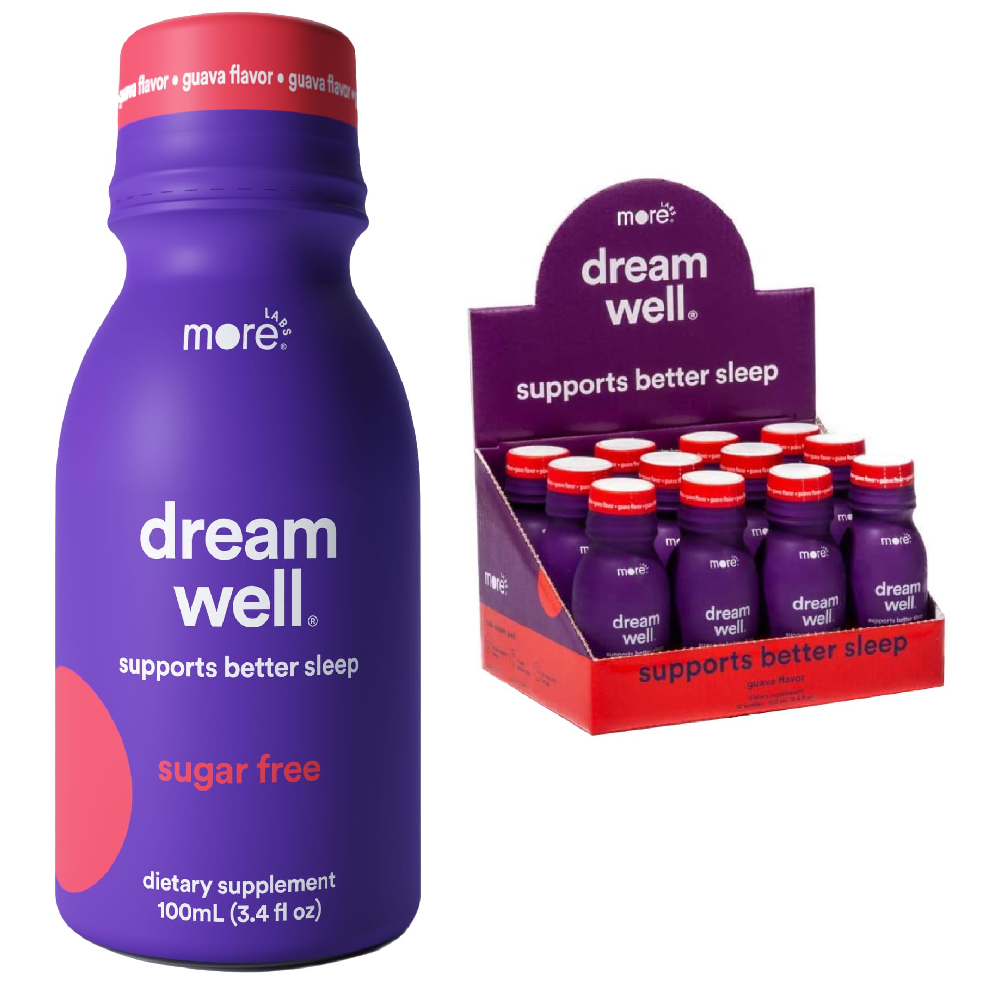 More Labs Dream Well, botella nocturna para favorecer el descanso.