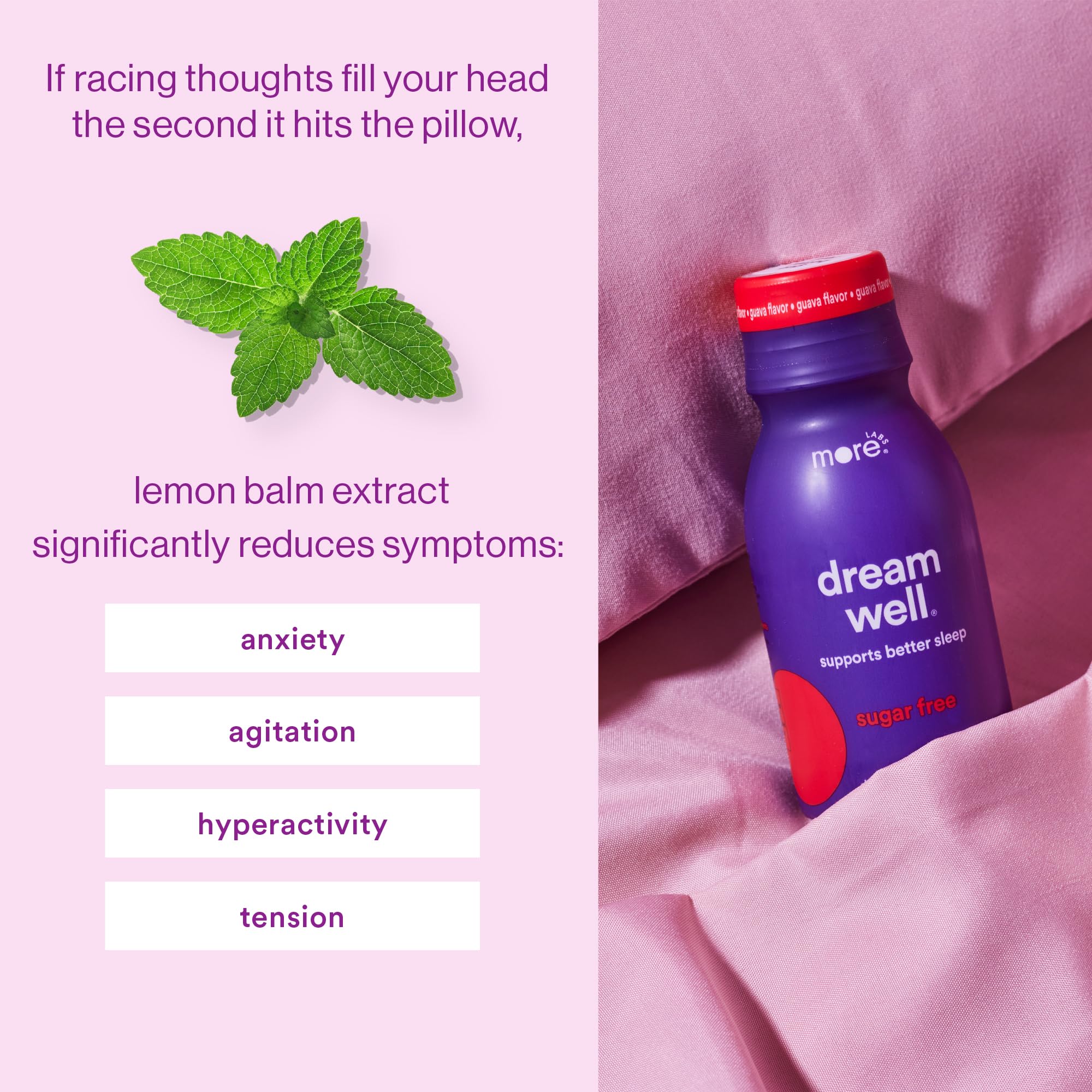 More Labs Dream Well: paquete de 24, opción asequible para noches repetidas.