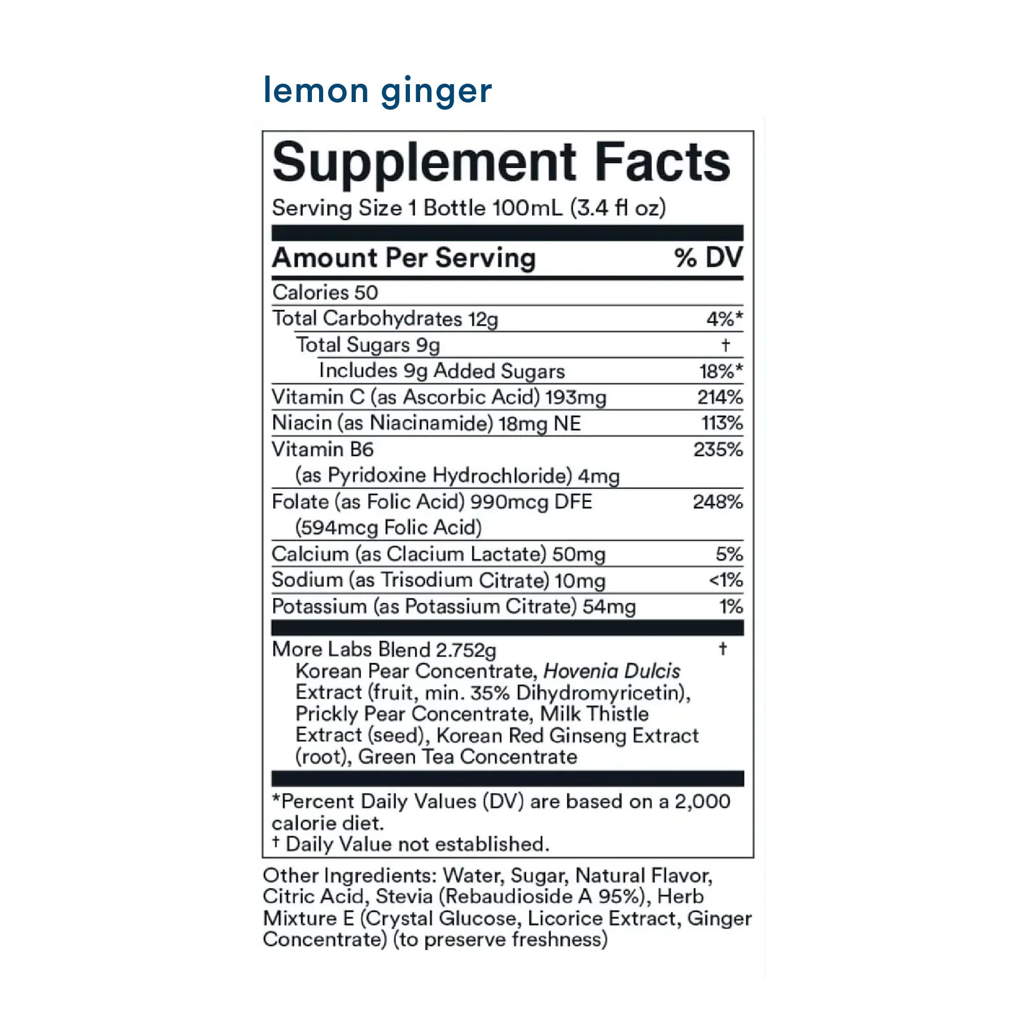 More Labs Morning Recovery DHM Electrolyte, pack de seis para uso diario.