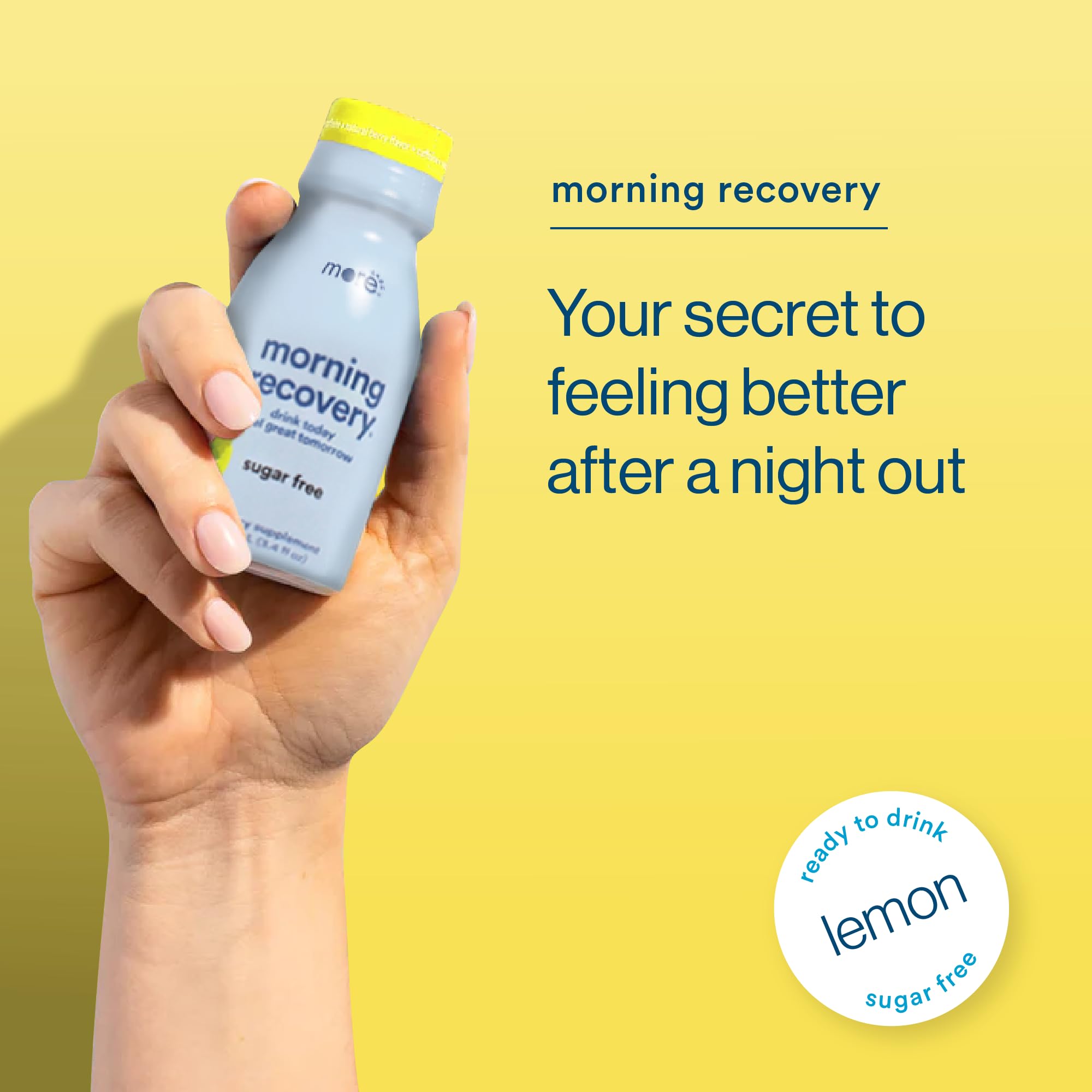 More Labs Morning Recovery etiqueta – información de ingredientes aptos