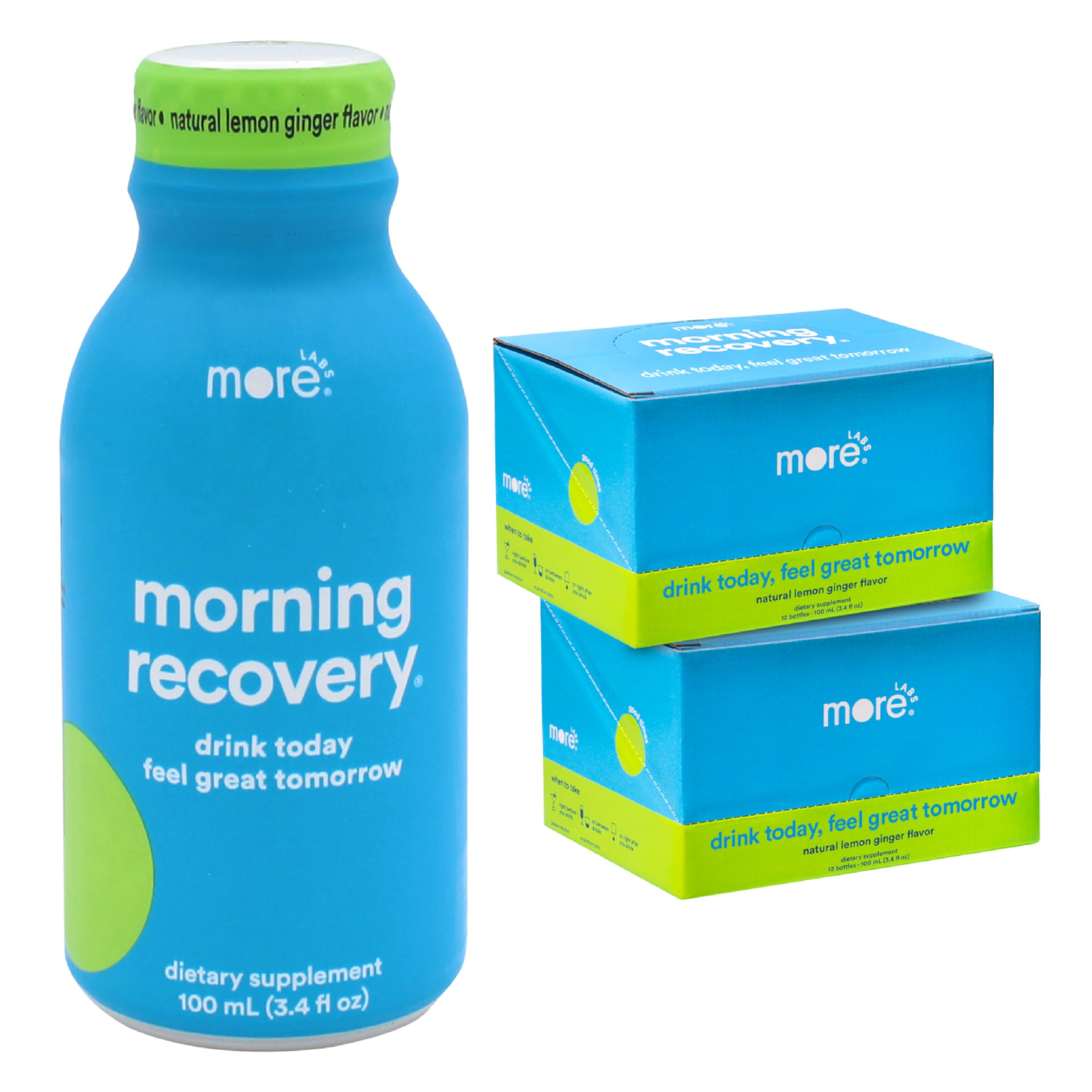 More Labs Morning Recovery: bebida de electrolitos para rehidratar durante la ingesta.
