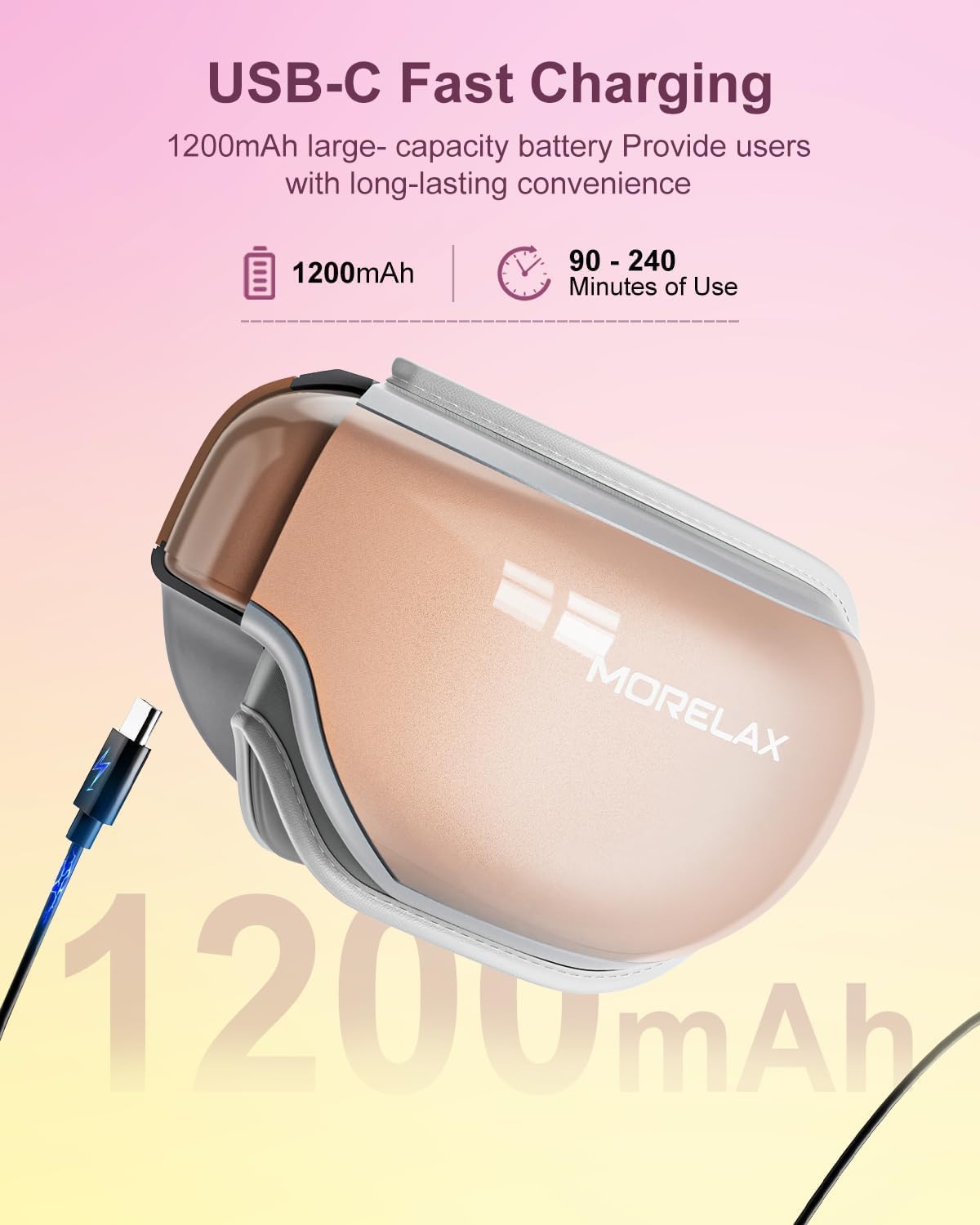 Morelax bluetooth-musica facilita relajación mientras escuchas tu playlist preferida.