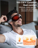 Morelax masajeador ocular con diseño plegable para casa o viaje
