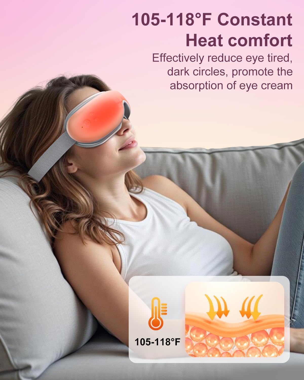 Morelax programas-relajacion-ojos con 4 modos para cansancio visual.