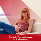 Gafas Morfone atenuacion equilibrada de luz cercana infrarroja para protección ocular