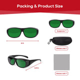 Gafas Morfone ergonomia ligeras para terapia de luz roja