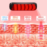 Morfone Panel luz roja 590 nm para tono y textura de la piel.