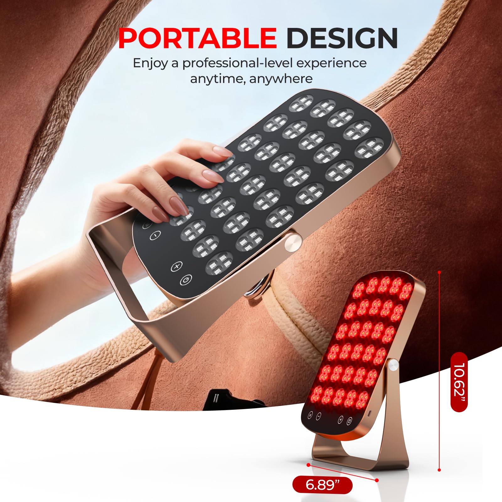 Morfone Panel Modo Pulso para sesiones suaves y focalizadas