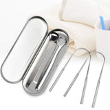 MORGLES limpieza fácil, set de lengua ideal para viaje.