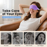 MORLIDEN compresa ocular humedecida para terapia de calor suave.
