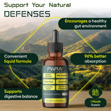 Morpha Organics Para Defense tintura herbal - dosis precisa para comodidad diaria.