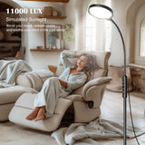 Morpholife: simulación de sol natural sin rayos ultravioleta y sin deslumbramiento.
