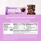 Barras MOSH avellana chocolate chip con sabor indulgente y saludable