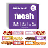 MOSH variedad pack keto: snack práctico para el día y sabor confiable