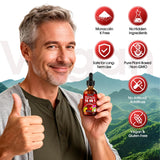 MOSSHFEECO Bayas de espino en mezcla herbal para apoyo cardiovascular
