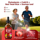 MOSSHFEECO Bergamota cítrica en botella aporta sabor natural y soporte general