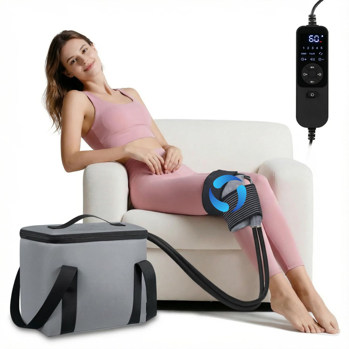 Mostcloud máquina hielo rodilla 2026 modelo, alivio suave para la recuperación.