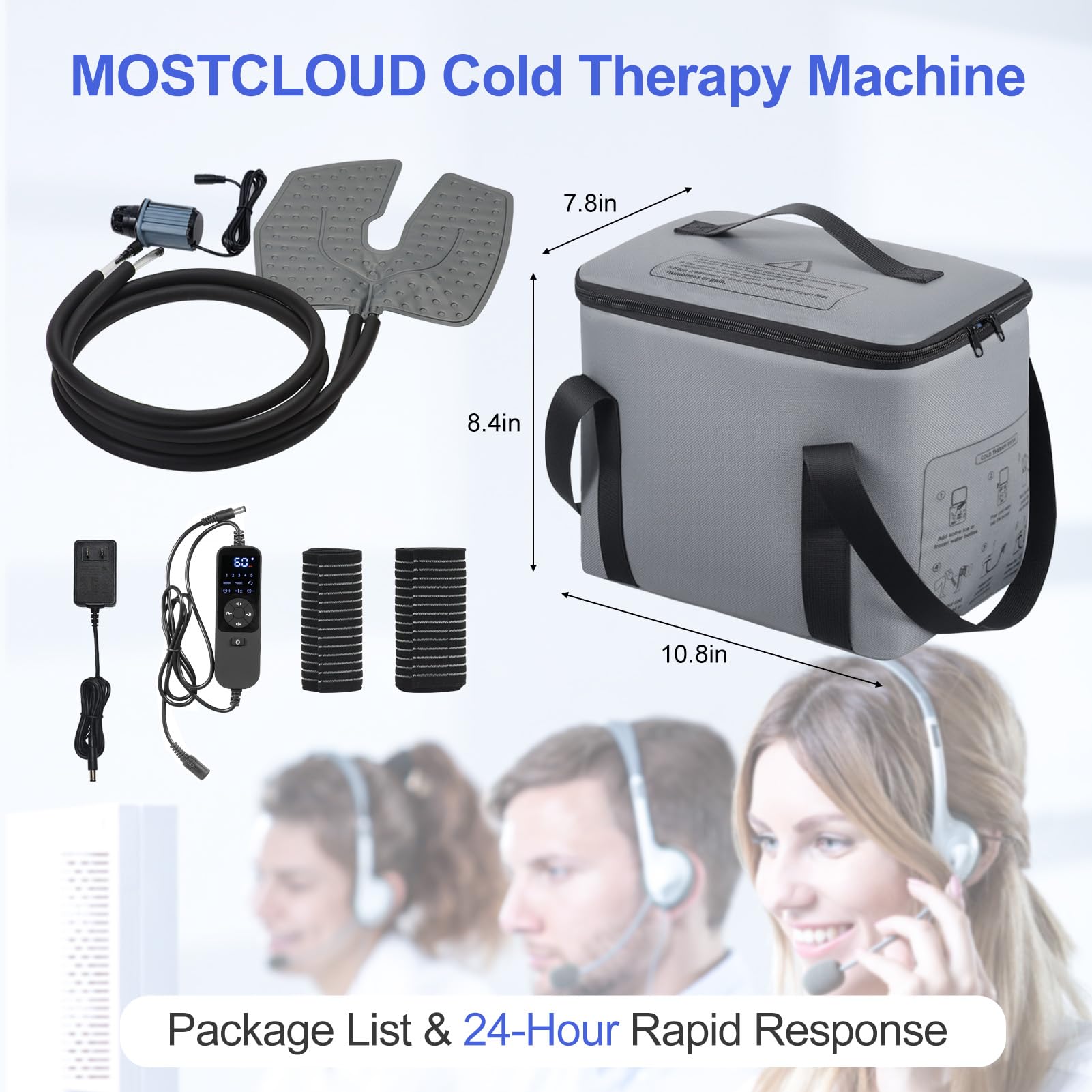 Mostcloud sistema frío para rodilla, frío constante para comodidad.