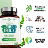 Mother Nature Organics glicina bororganica cápsulas para detox multiorgánico