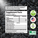 Mother Nature Organics origen turquía Nigella Sativa, prensado en frío.