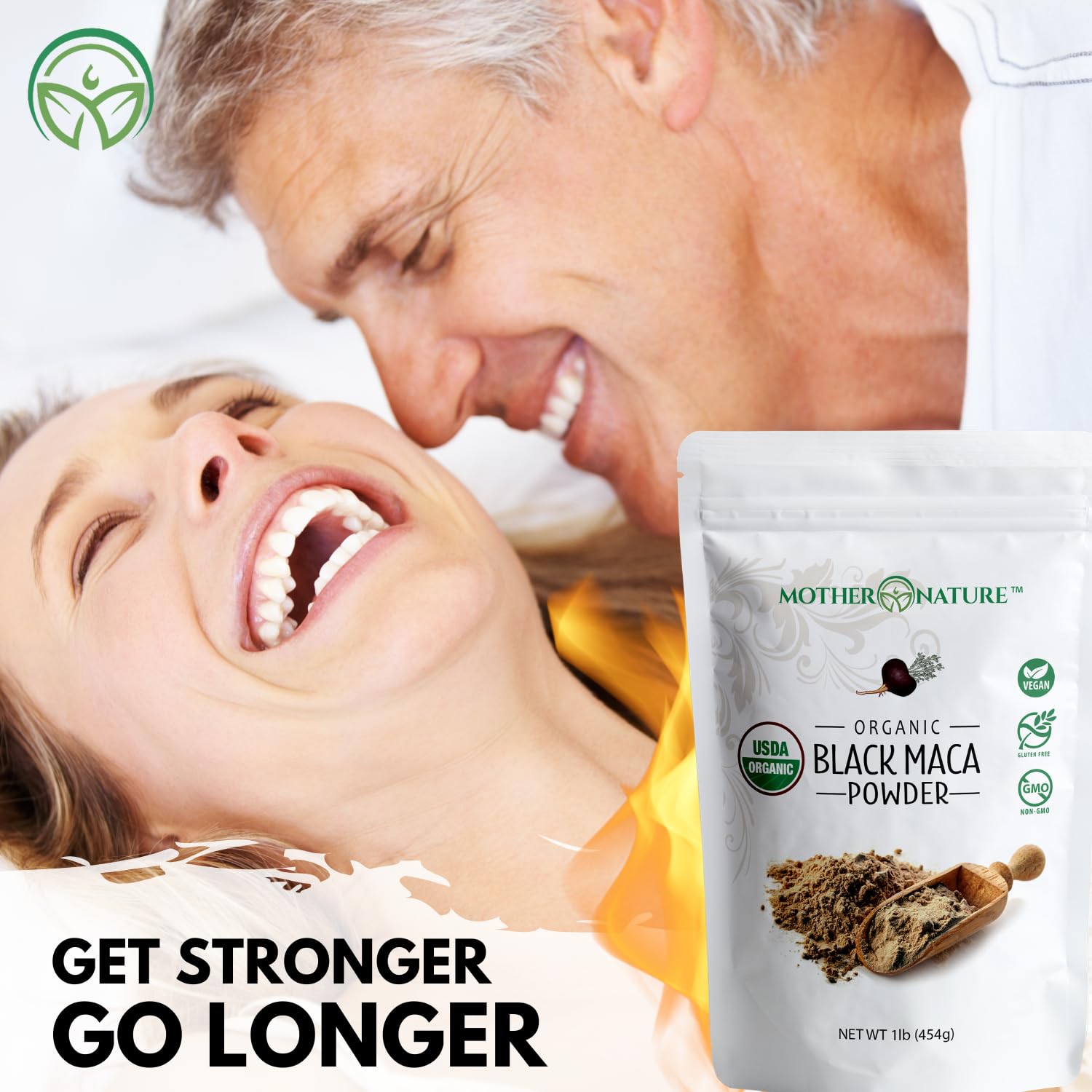 Recuperación muscular con maca negra de Mother Nature Organics después del entrenamiento.