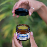 Motherlove Mom's Bottom Balm, ingredientes naturales para piel sensible durante el embarazo.