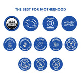 Motherlove Mom's Bottom Balm, libre de OGM para formulación sostenible.