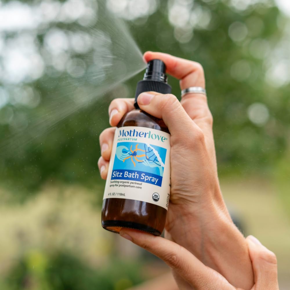 Motherlove spray para perineo, aplicación fácil tras parto