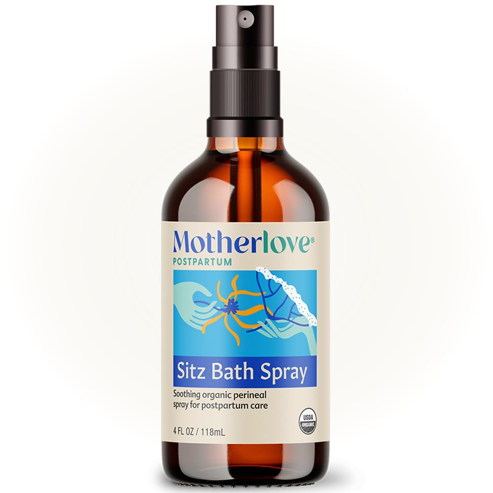 Motherlove spray posparto para baño de asiento, alivio suave del perineo