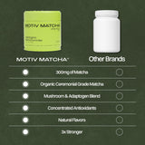 Motiv Matcha gominolas con adaptógenos para resistencia y claridad mental
