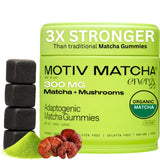 Motiv Matcha gominolas energía suave para enfoque diario