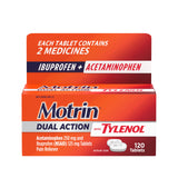 Motrin Dual Action: tableta para alivio rápido del dolor