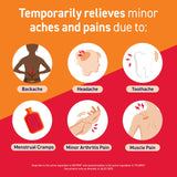 Motrin Dual Action Tylenol: dosis recomendadas de dos tabletas cada ocho horas.