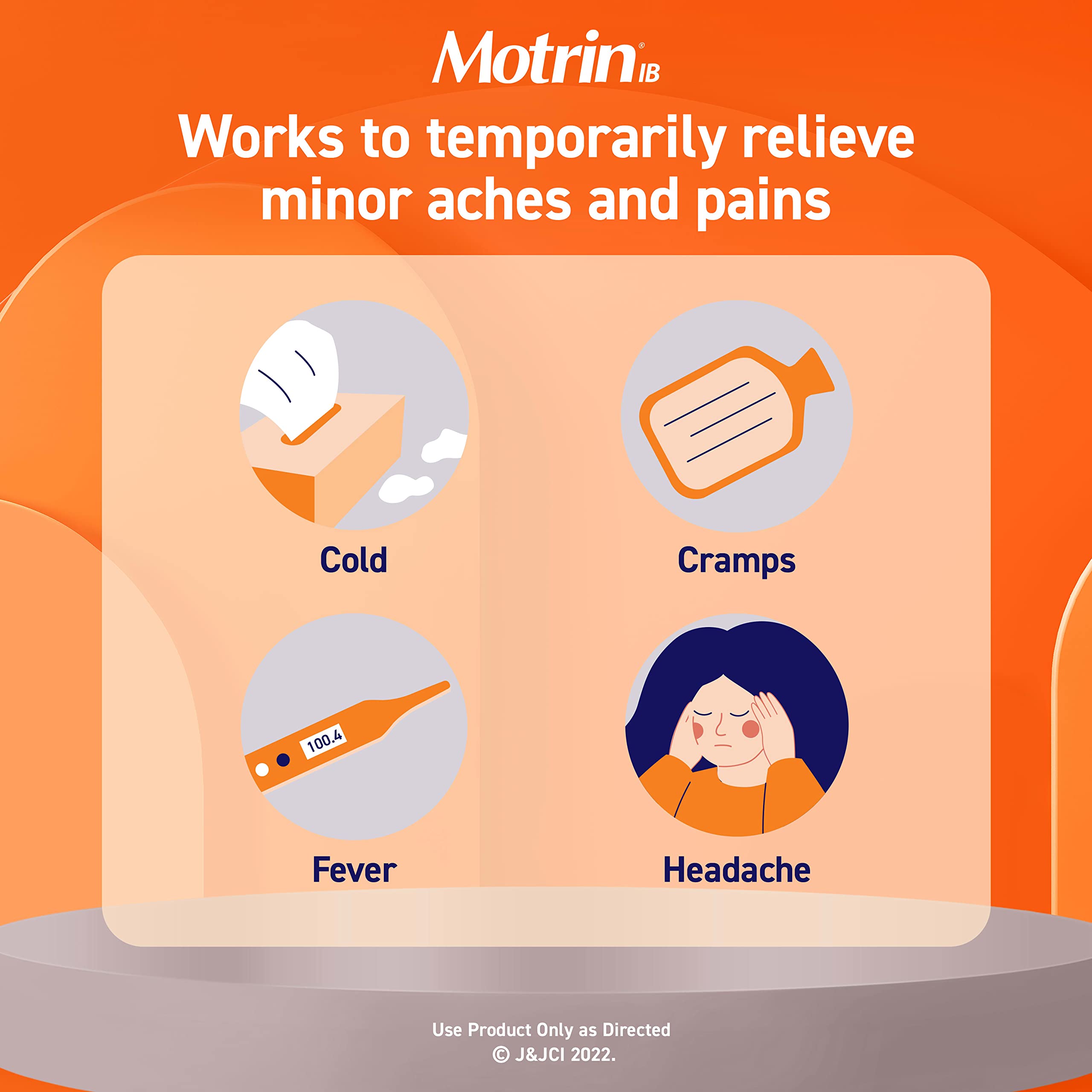Motrin IB capsulas-gel dolor-de-cabeza: alivio rápido de cefalea.