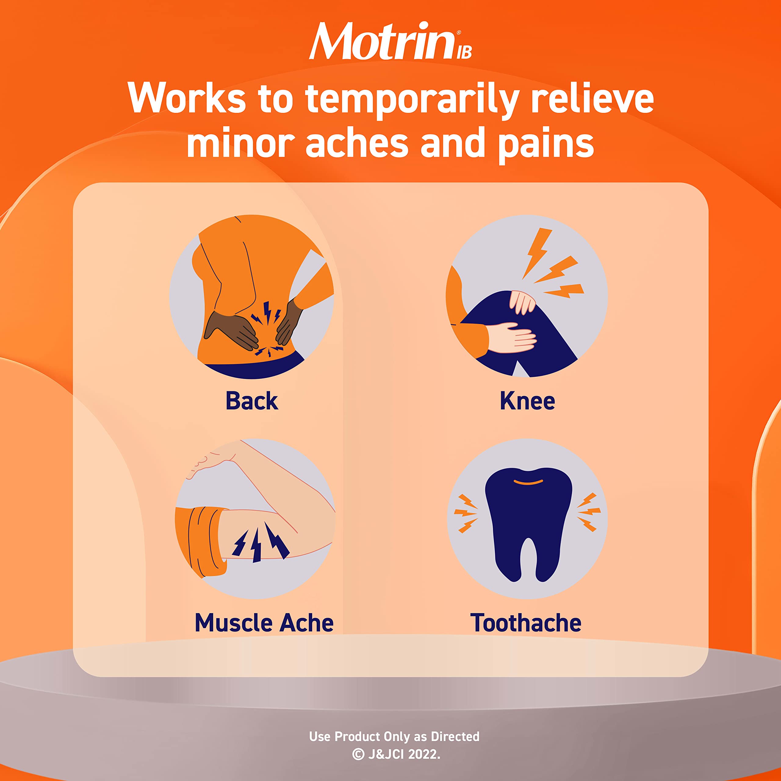 Motrin IB capsulas-gel dolor-muscular: alivio puntual de molestias musculares.