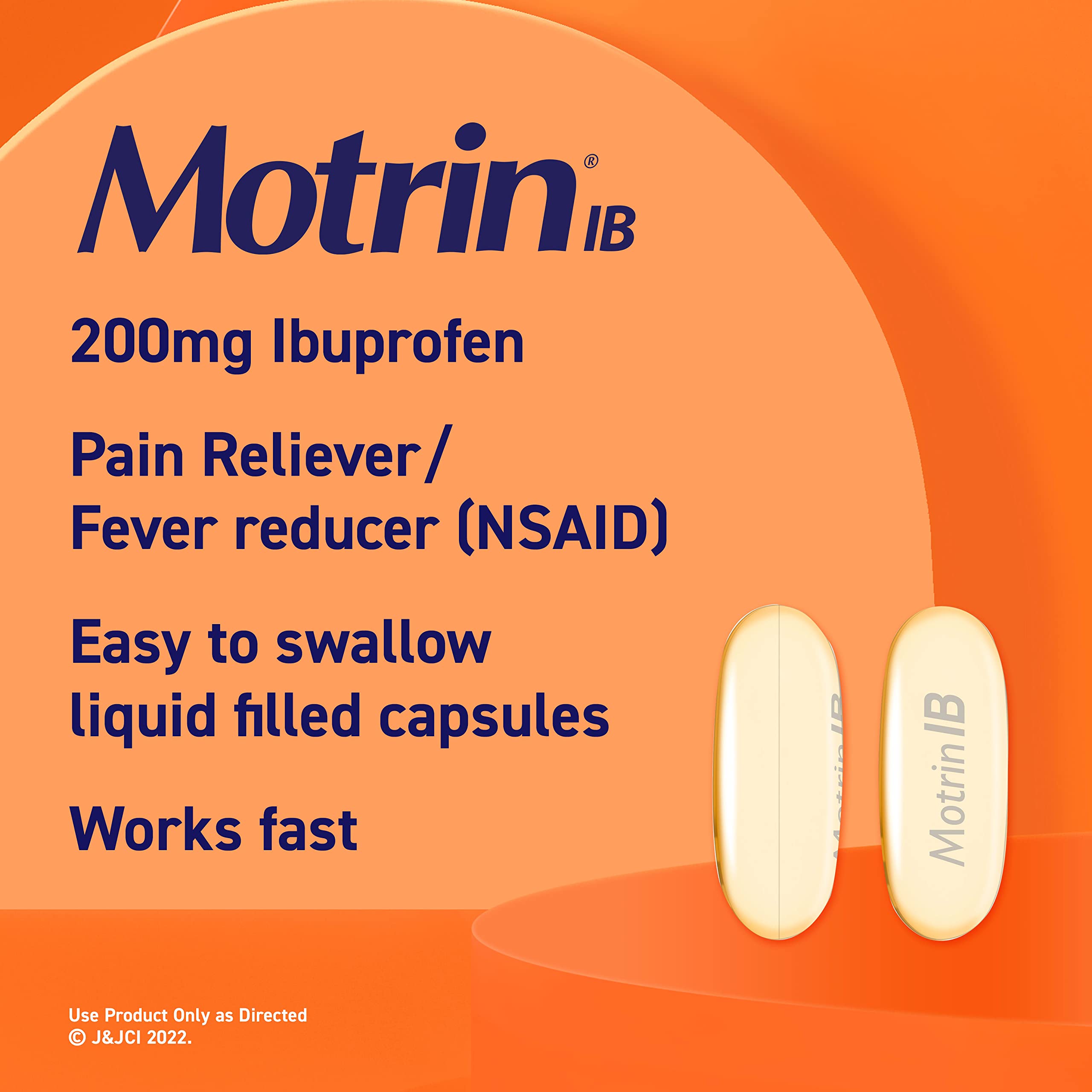 Motrin IB capsulas-gel reducción-de-fiebre: ayuda a bajar fiebre ocasional.