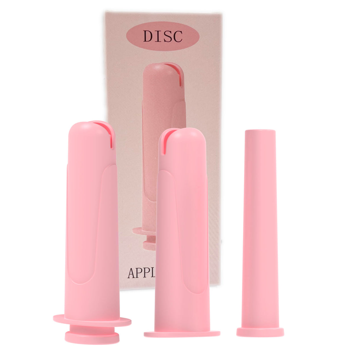 Mottery Aplicador DISC menstrual con enfoque ergonómico para inserción suave.