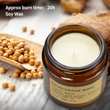 Vela de soya MOULENGGU de 3,5 oz para decoración y uso prolongado.