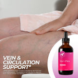Vari-Plex de Mountain Meadow Herbs, cuentagotas, facilita dosis para sensación ligera en las piernas.