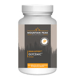 Mountain Peak Nutritionals glicémica fórmula: botella para apoyo metabólico diario.