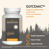 Mountain Peak Nutritionals glicémica fórmula: cápsulas listas para toma diaria.