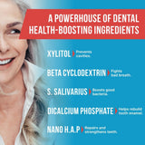 Mouth Savers ingredientes nano-hidroxiapatita: apoyo al fortalecimiento del esmalte